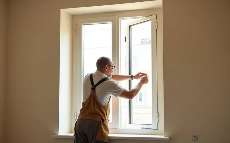 Pose de fenêtre neuve par Fenêtres Genève